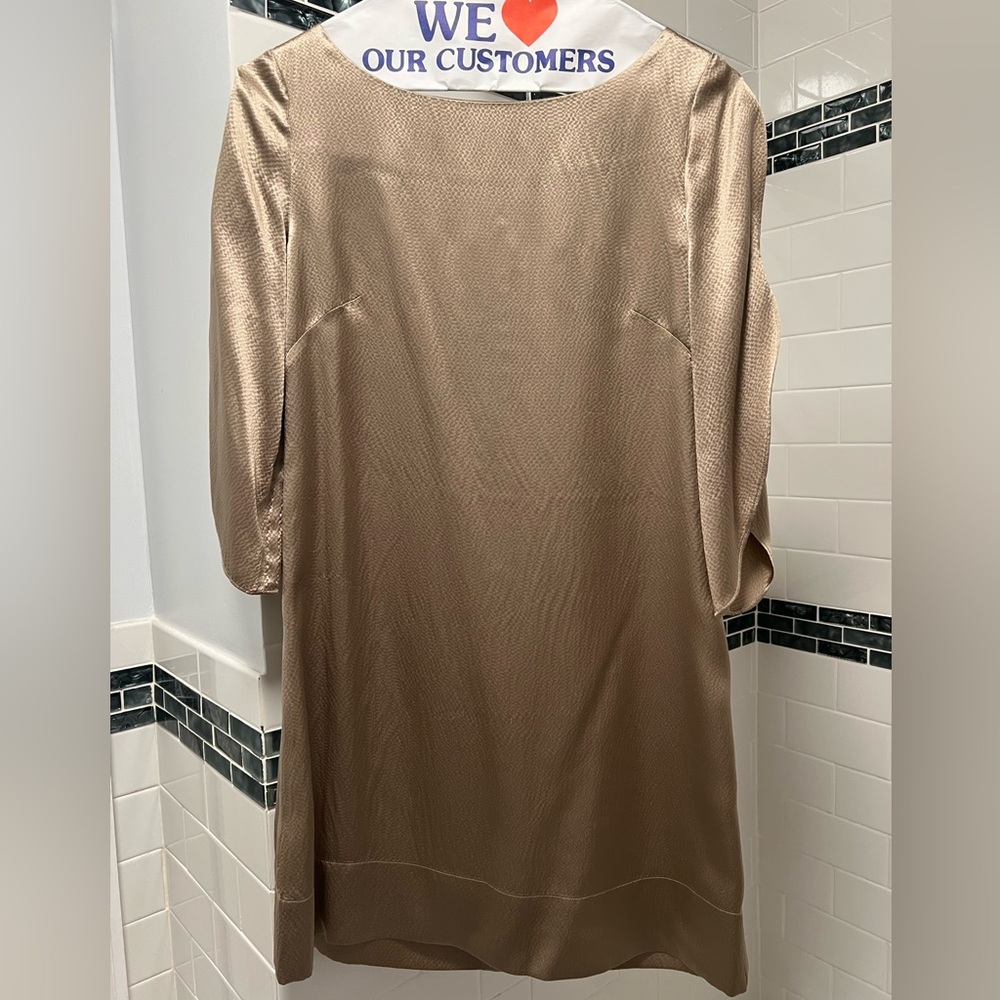 BCBG Gold Sheath Dress